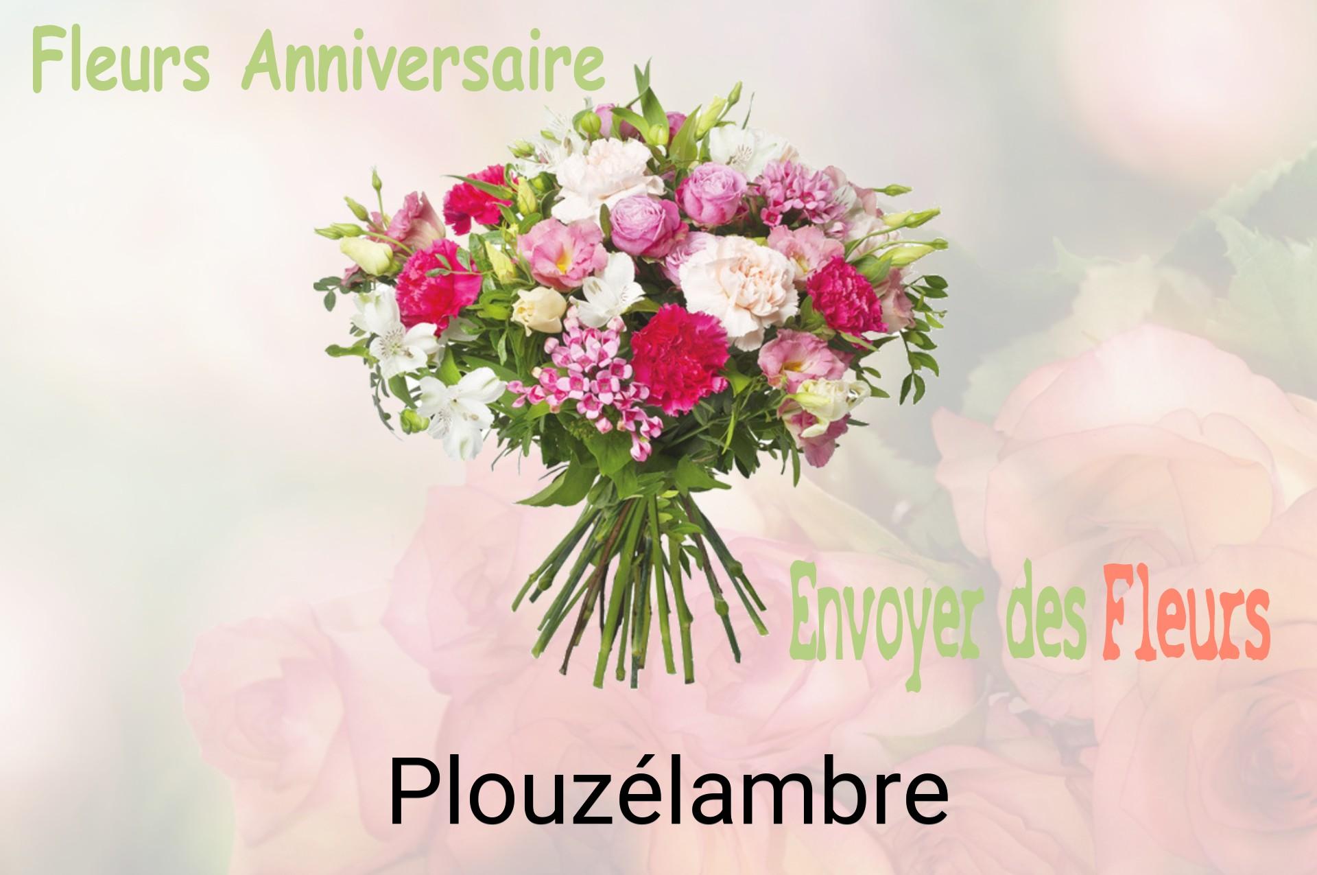 Bouquet de fleurs d’anniversaire livré à Plouzélambre