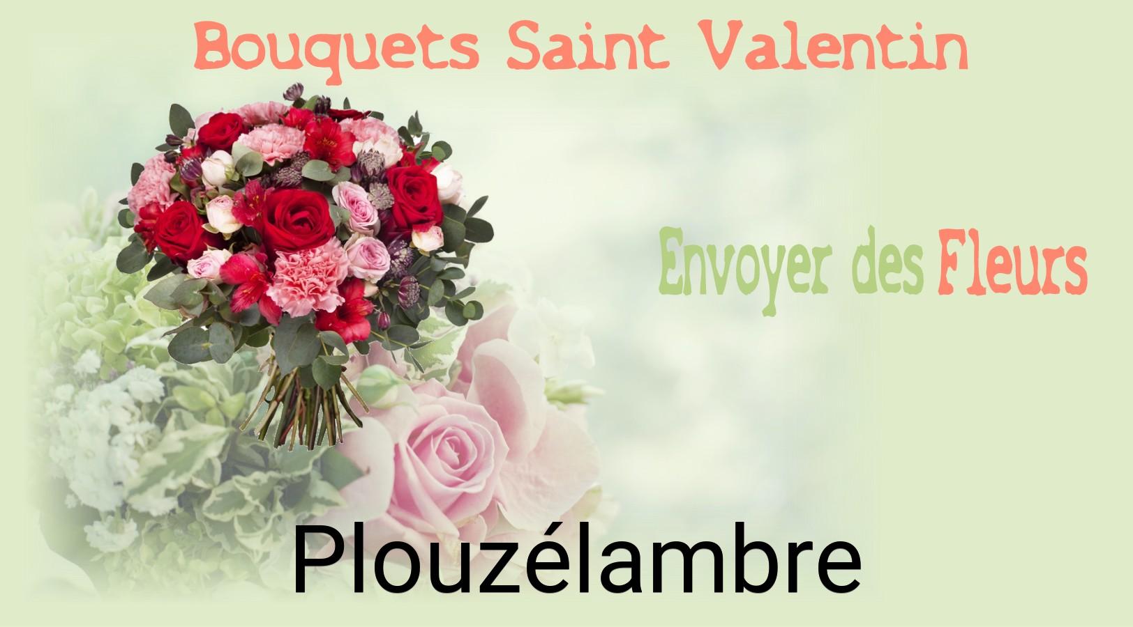 Roses de Saint-Valentin livrées à Plouzélambre